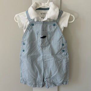 Carters Baby Boy Overall Set